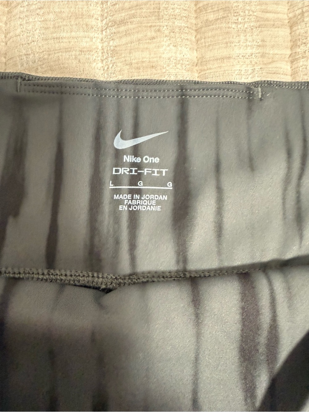 Nike One Dri-FIT Black Bottoms